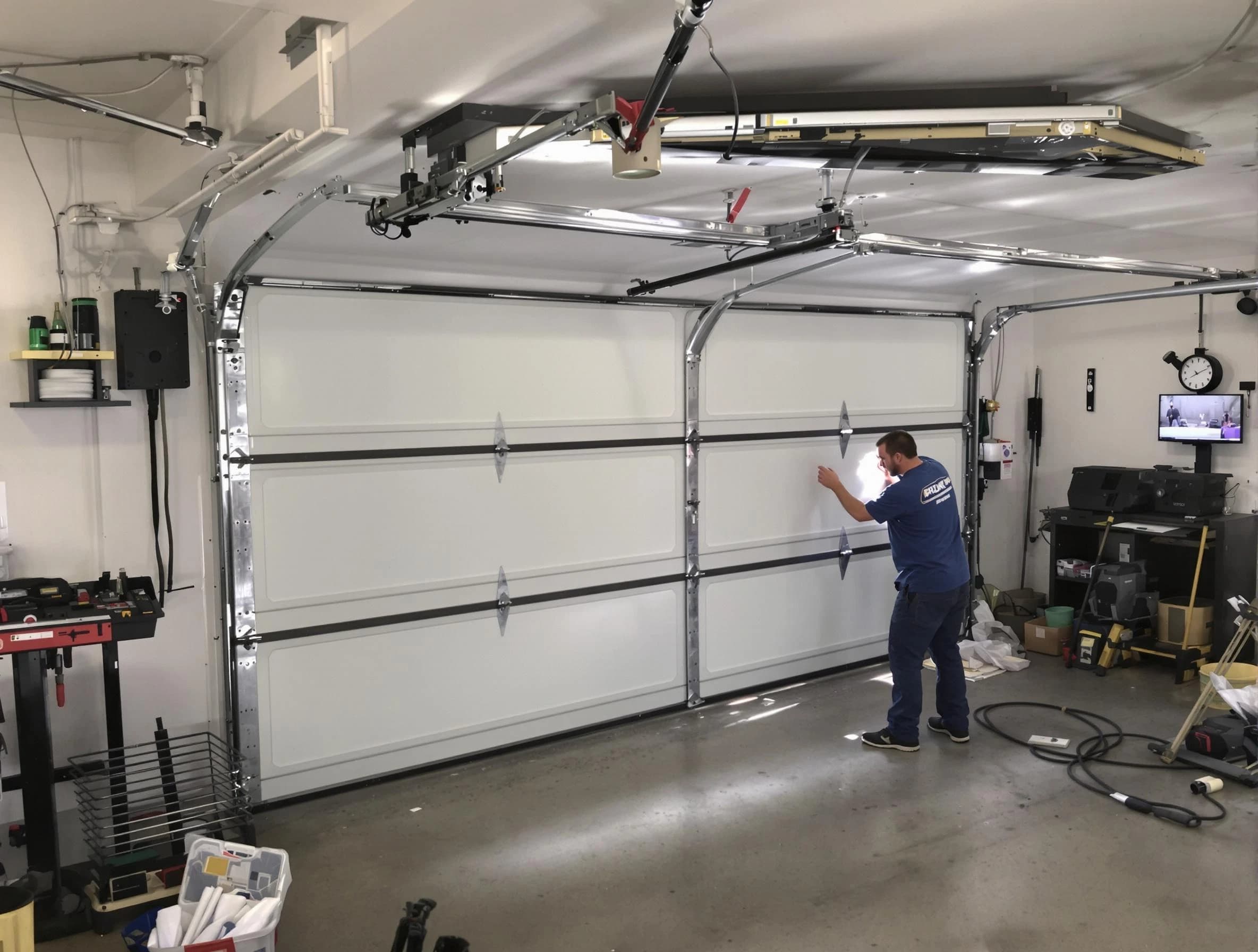 Professional garage door repair service by Washington Garage Door Repair in Washington