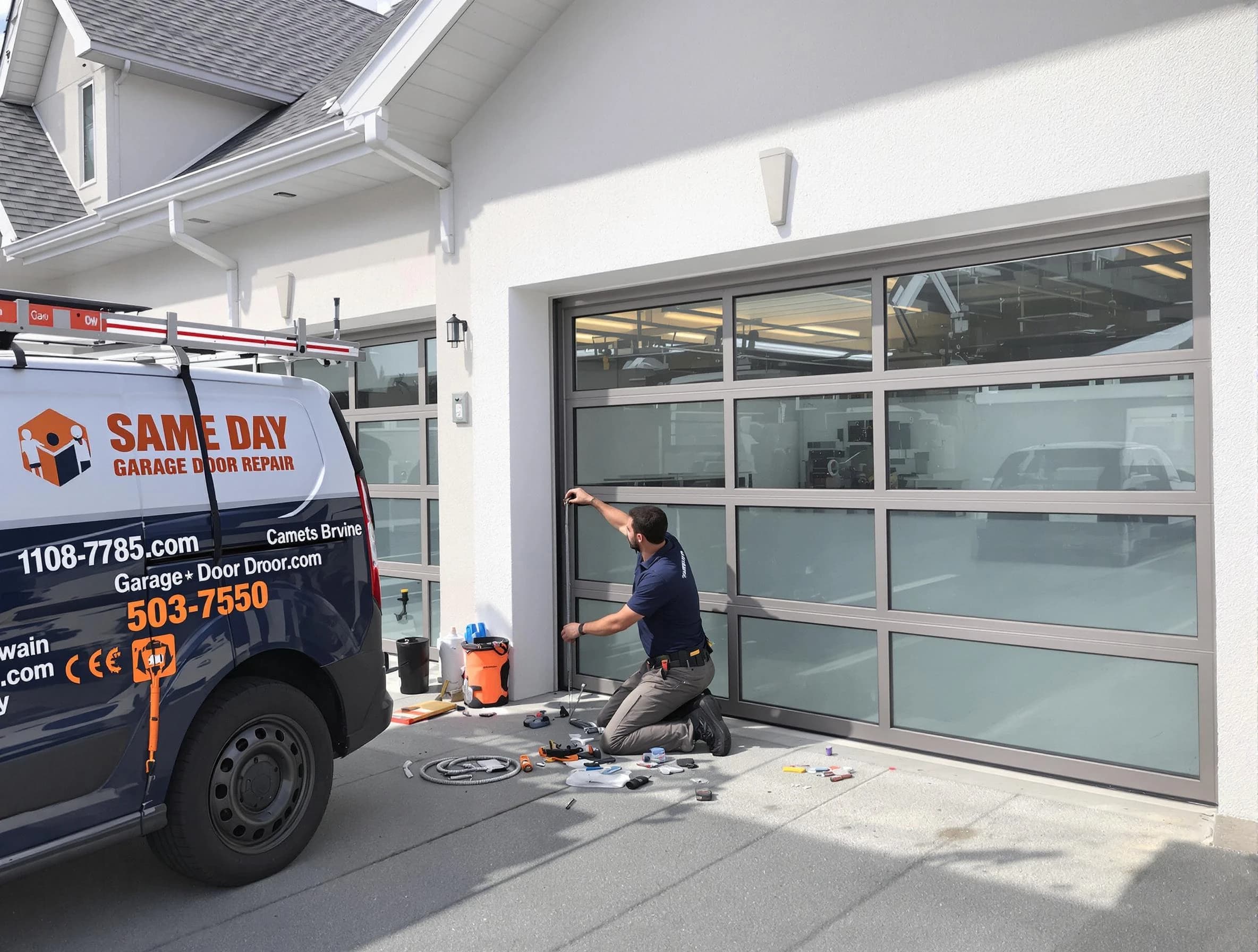 Same-day garage door repair service by Washington Garage Door Repair in Washington