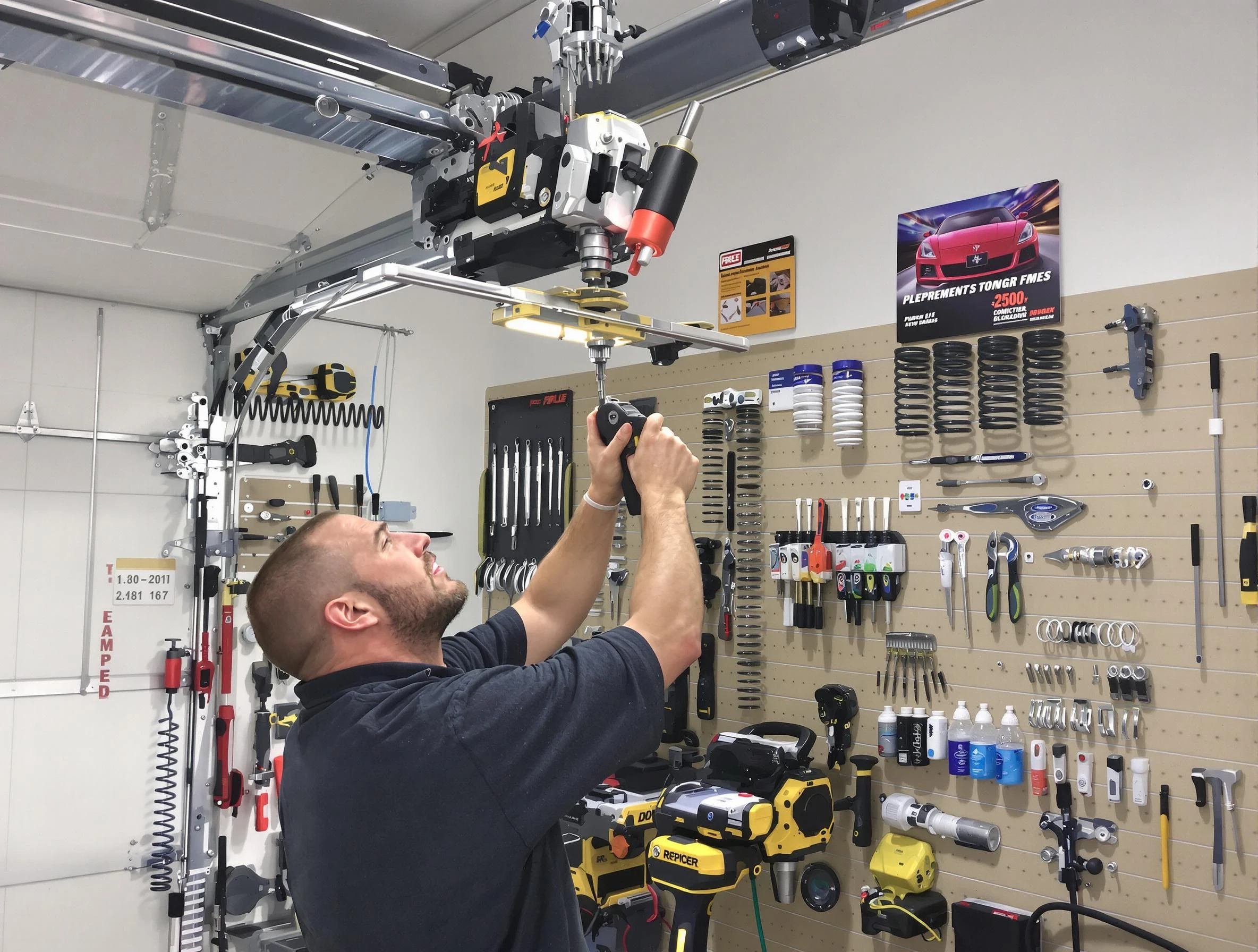 Garage Door Spring Repair in Washington